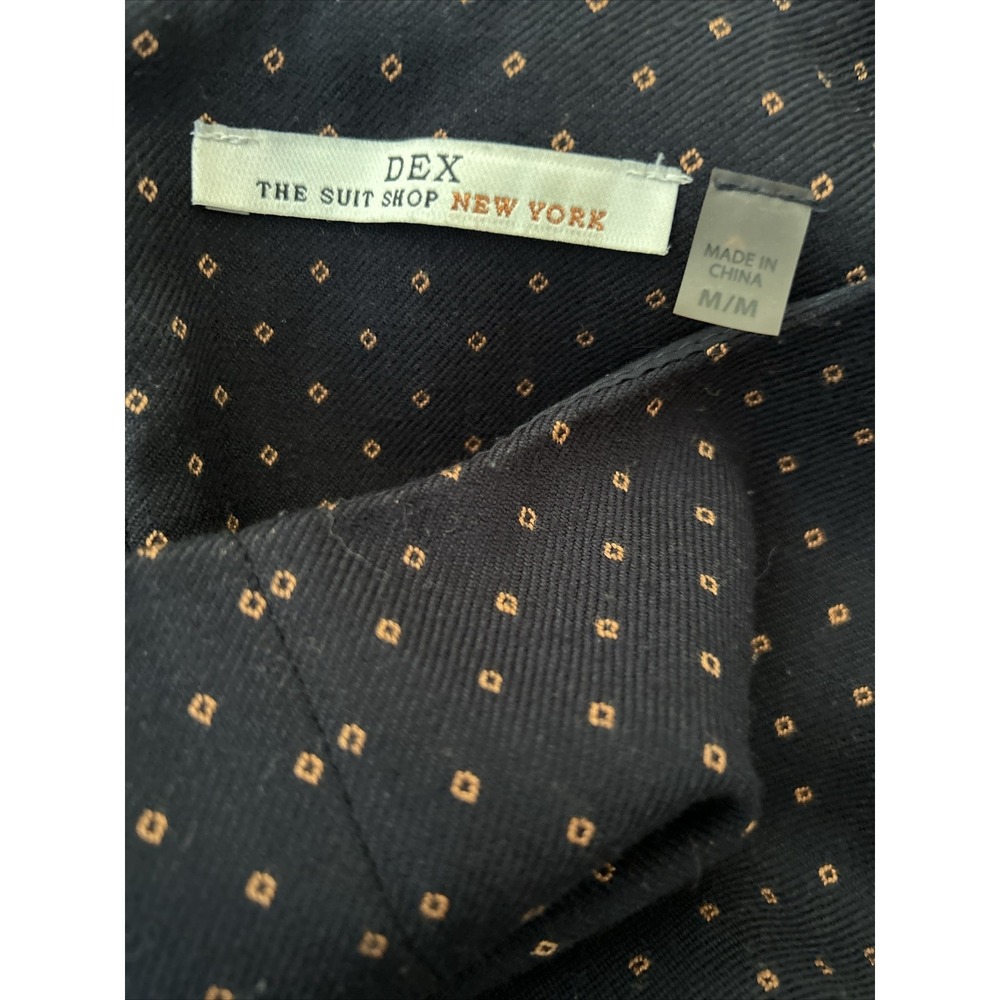 Women's Dex The Suit Shop New York Brand Dress Navy Pockets Size M A Line - Picture 6 of 9